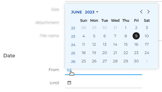 research calendar